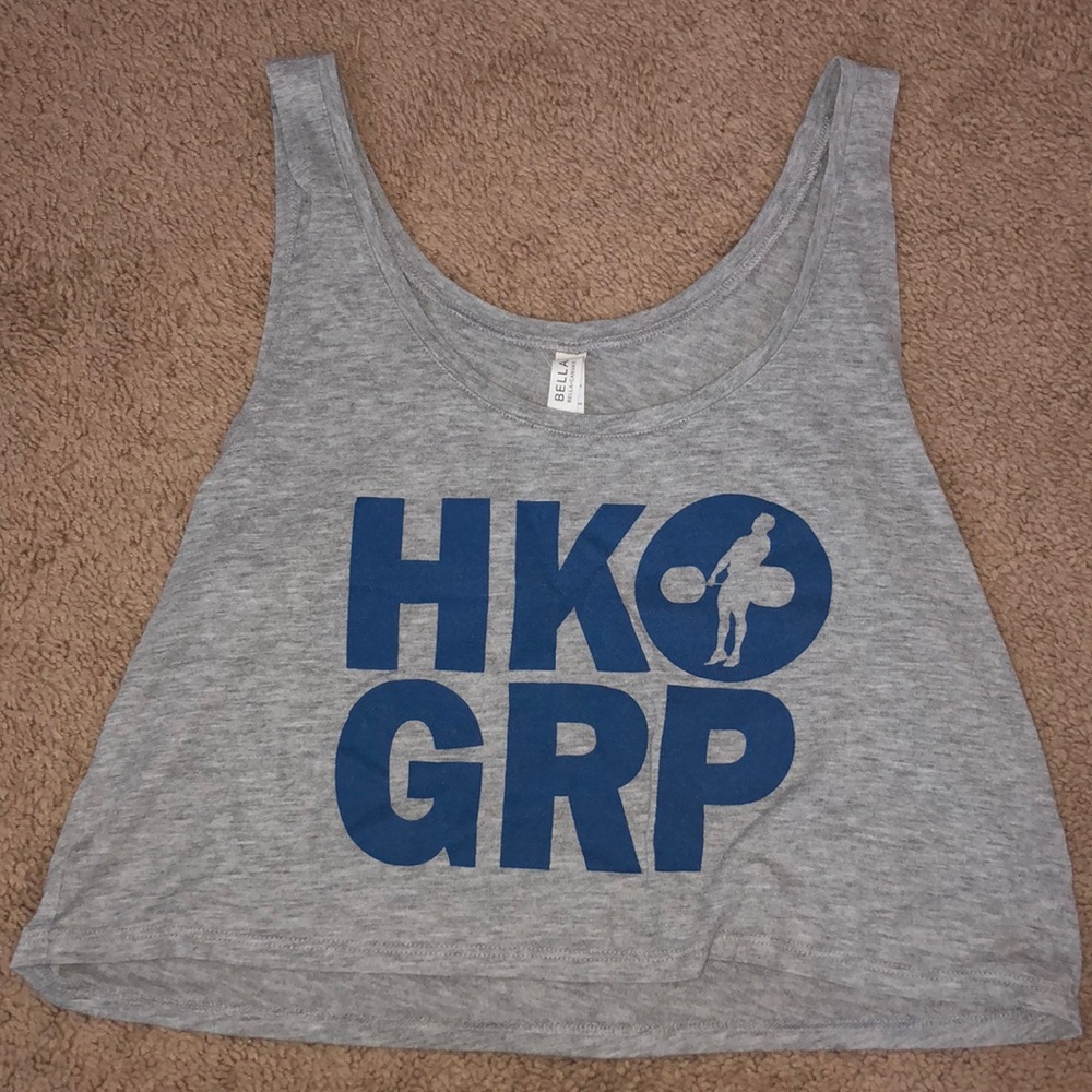 Hook Grip Crop Tank Top